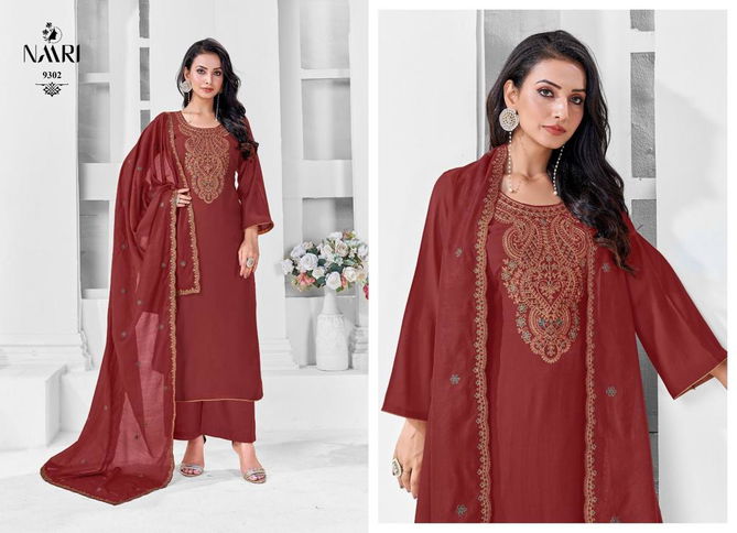 Naari Ayuri Heavy Viscose Model Dress Material Catalog
